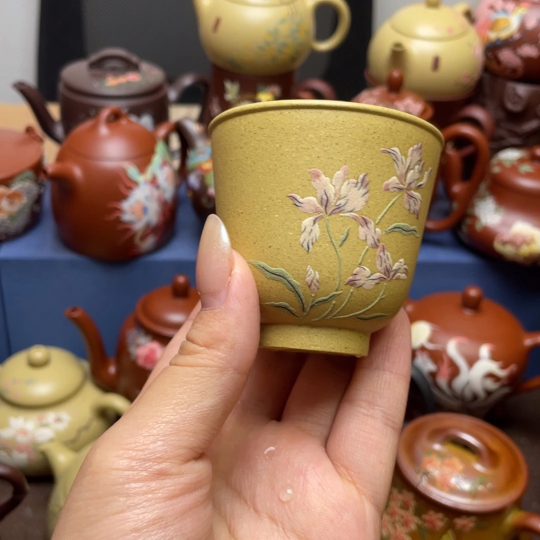 茶杯紫砂紫砂主人杯70cc