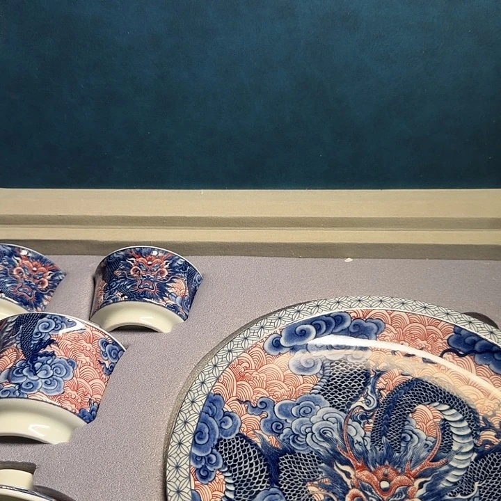 清货琉璃珐琅彩现场系列听主播讲