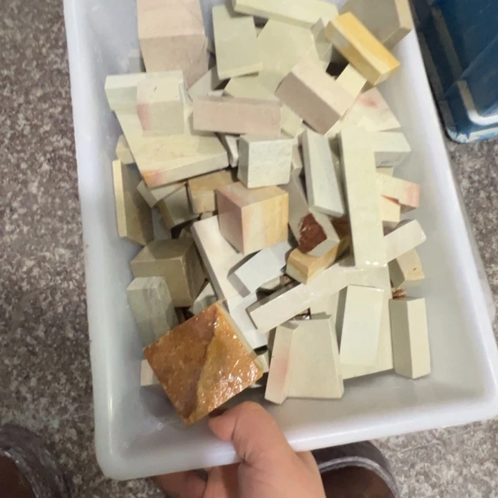 青田石散货不打磨100个