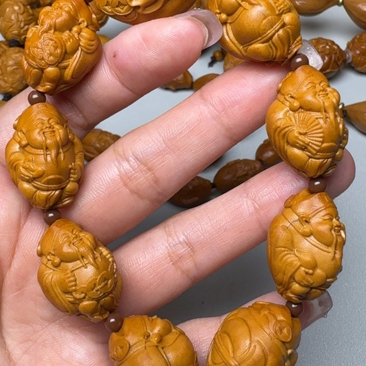 橄榄核手串/手链八大财神