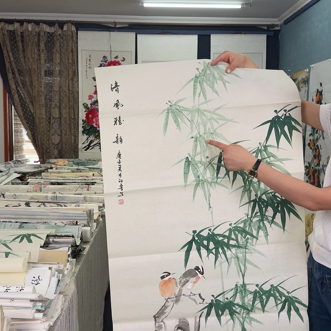 纯手绘国画作品欣赏