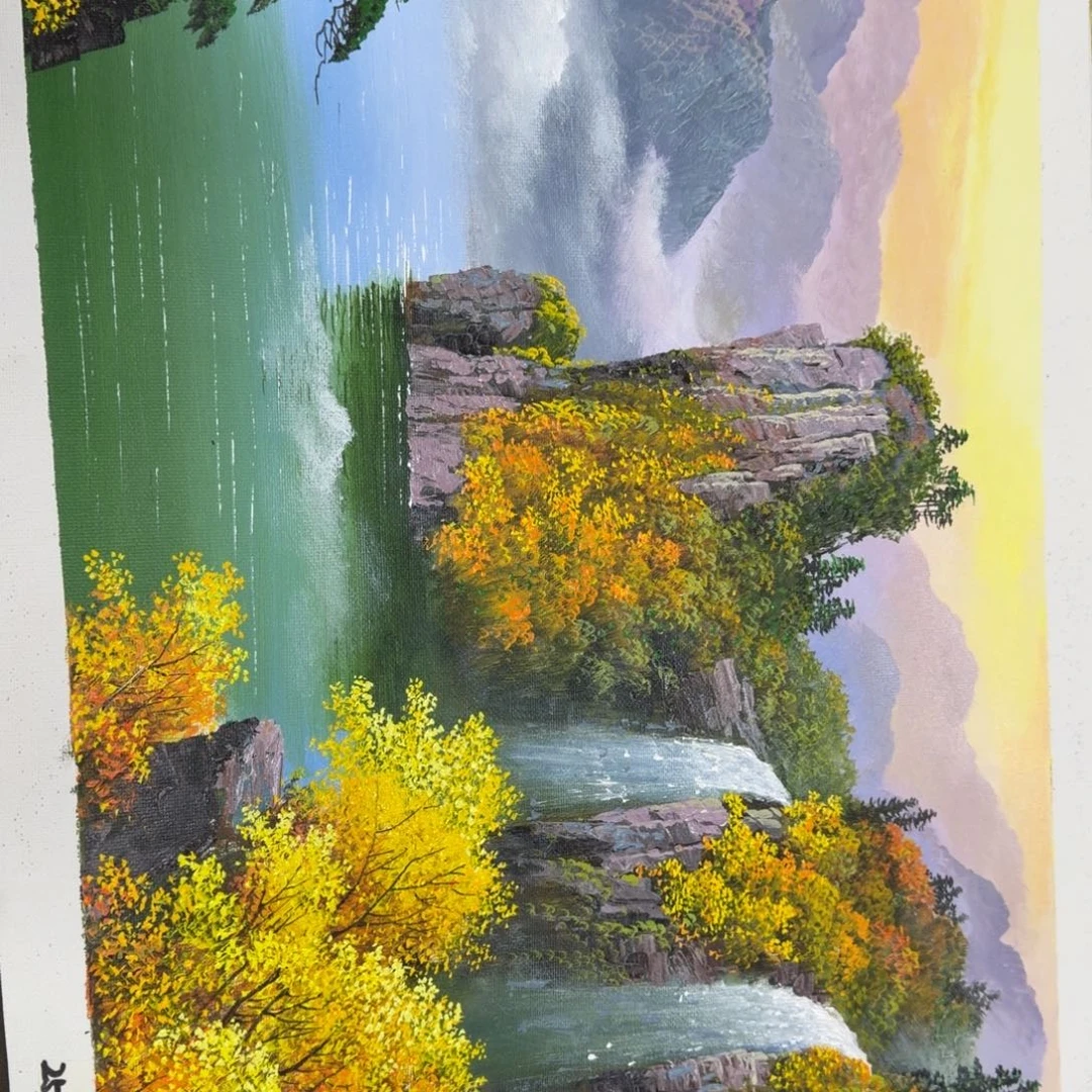 油画在干嘛了啊我在