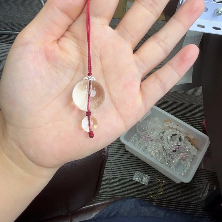未镶嵌手链水晶吊坠