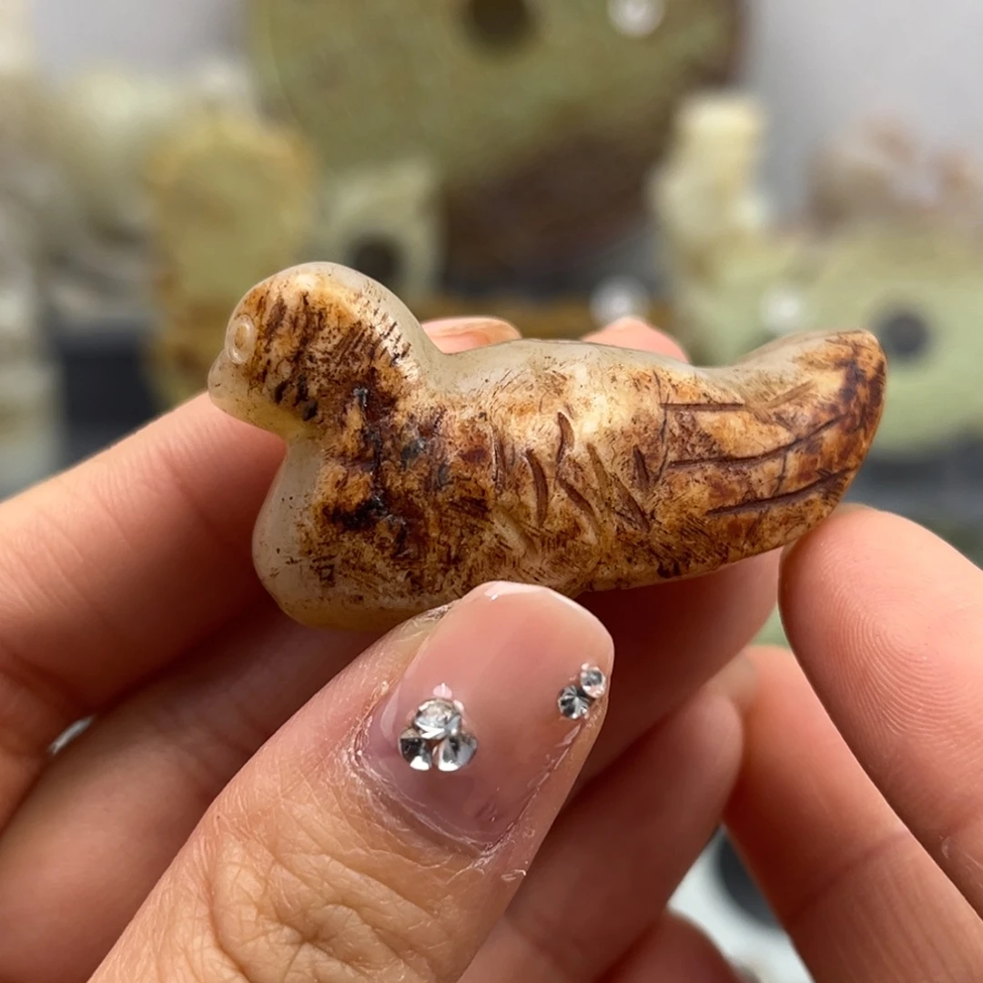 和田玉未镶嵌颈饰鉴古藏珍鉴古藏珍