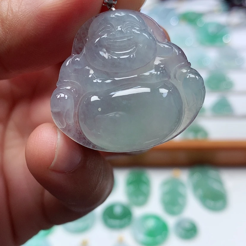 【闪购商品】吊坠(赠链)18K金镶嵌翡翠
