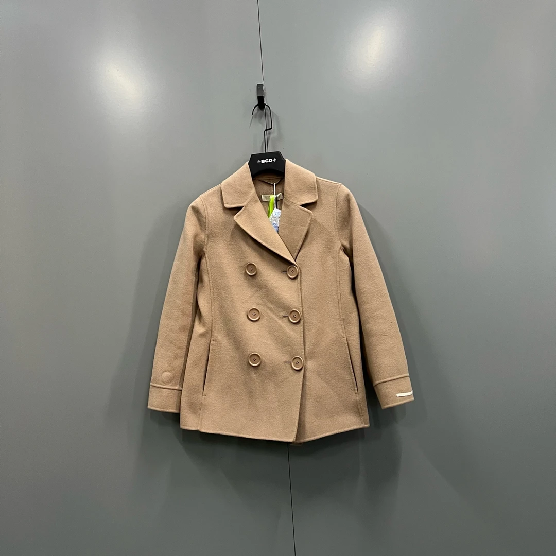 95新 MaxMara tt5 驼色羊毛外套 40码/95新/610162