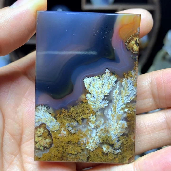 未镶嵌颈饰玛瑙/玉髓蜜*