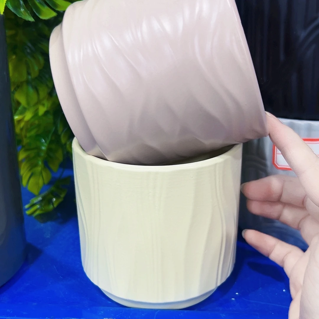 外贸尾单陶瓷花盆凑单10米包邮