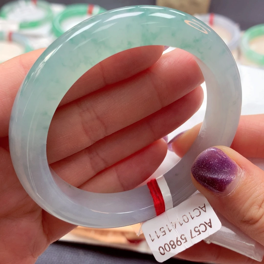 翡翠手镯未镶嵌25号85