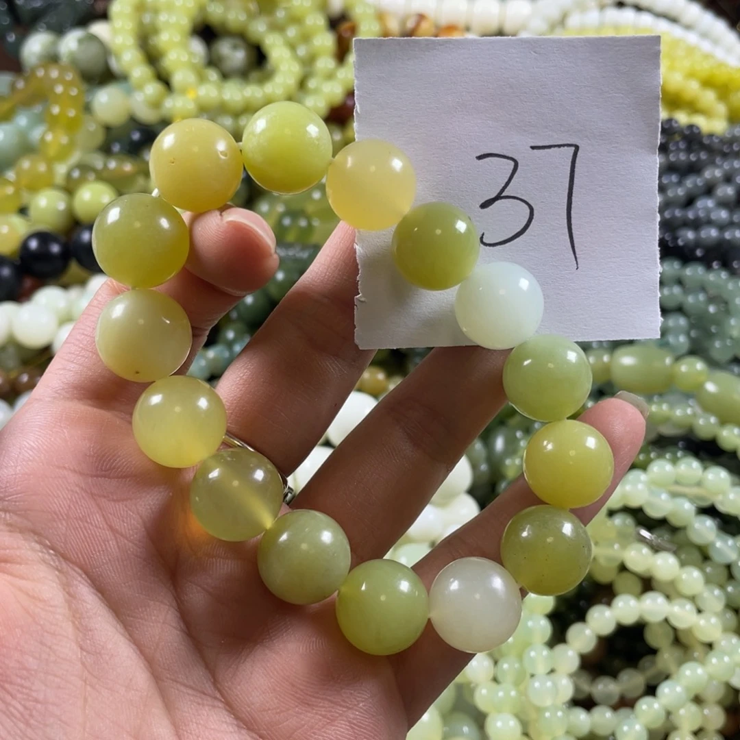 蛇纹石玉未镶嵌手串