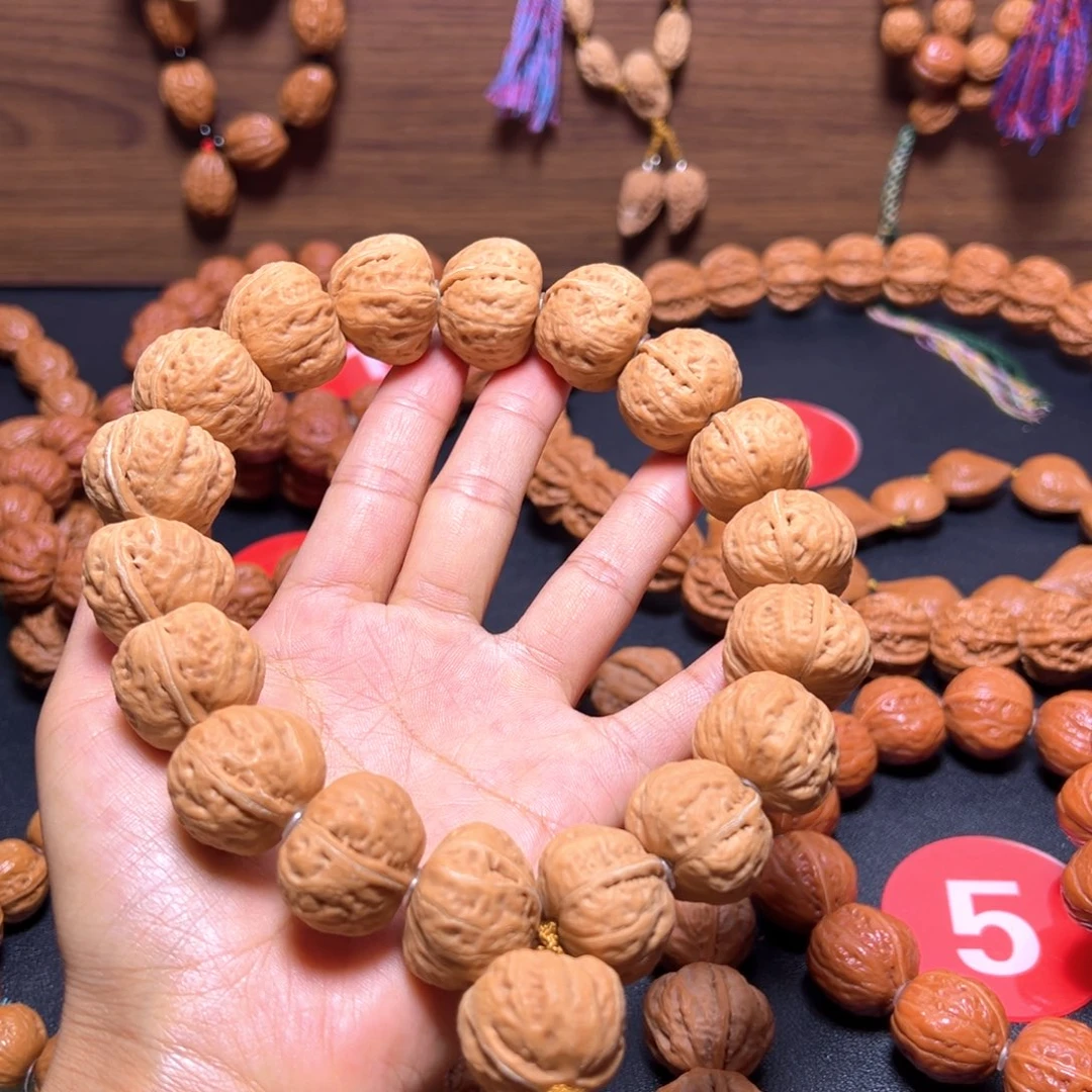 起***难把件文玩核桃野生小核桃23加