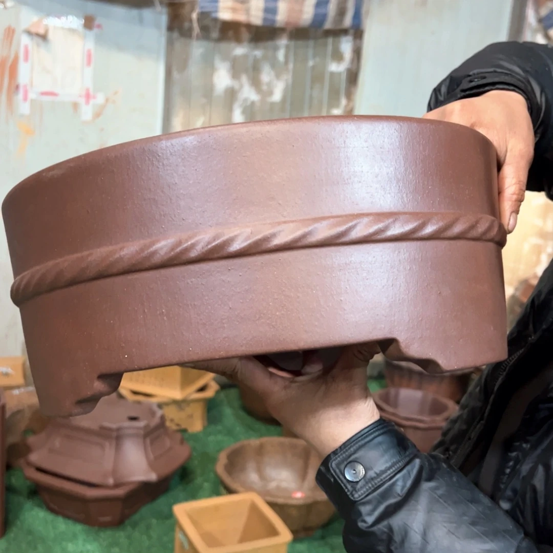 紫砂花盆紫砂花盆