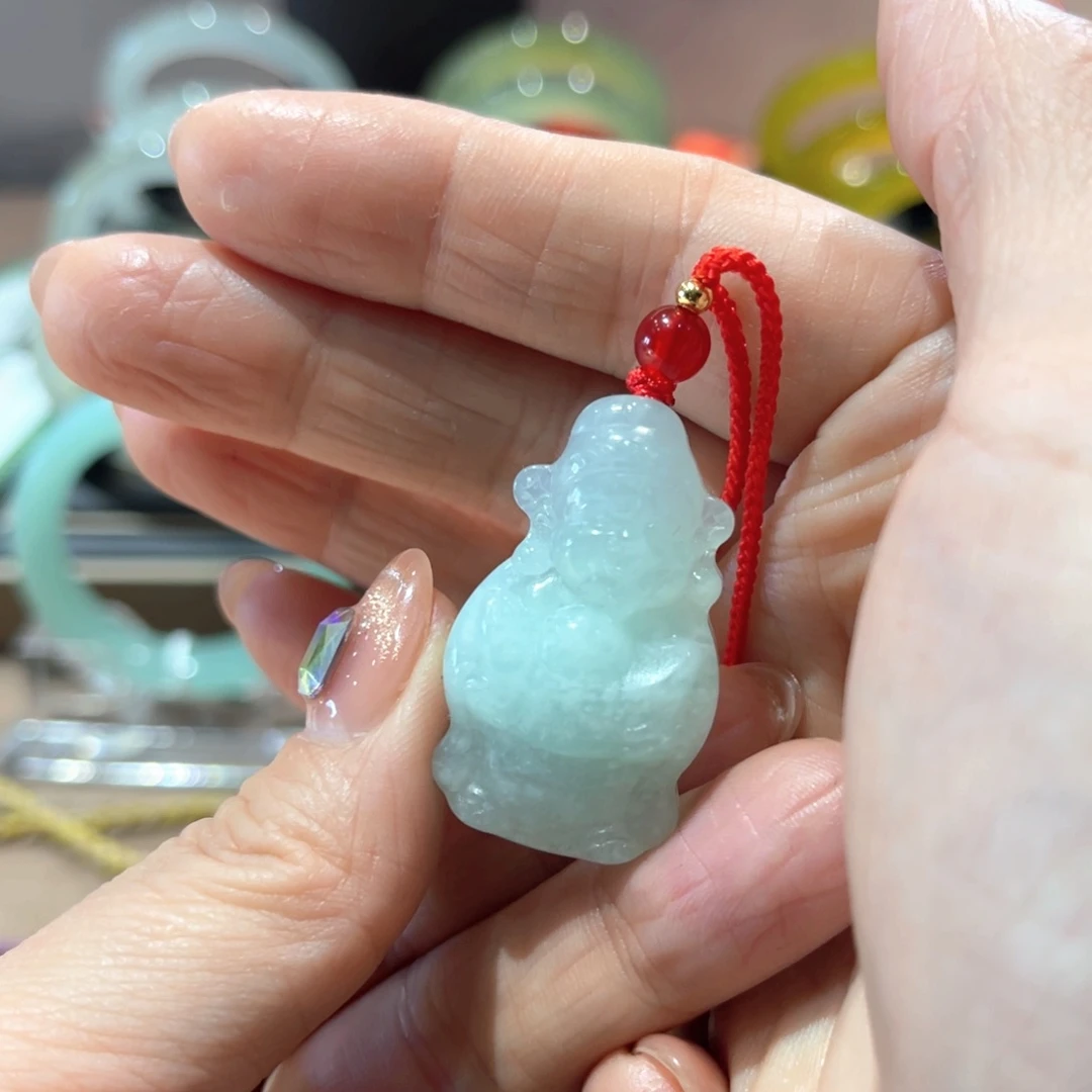 蛇纹石玉手链未镶嵌