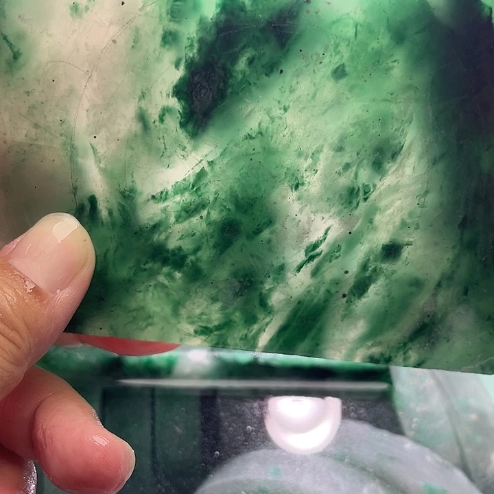 定制石英质玉（非洲翠）定制天然非洲翠手镯