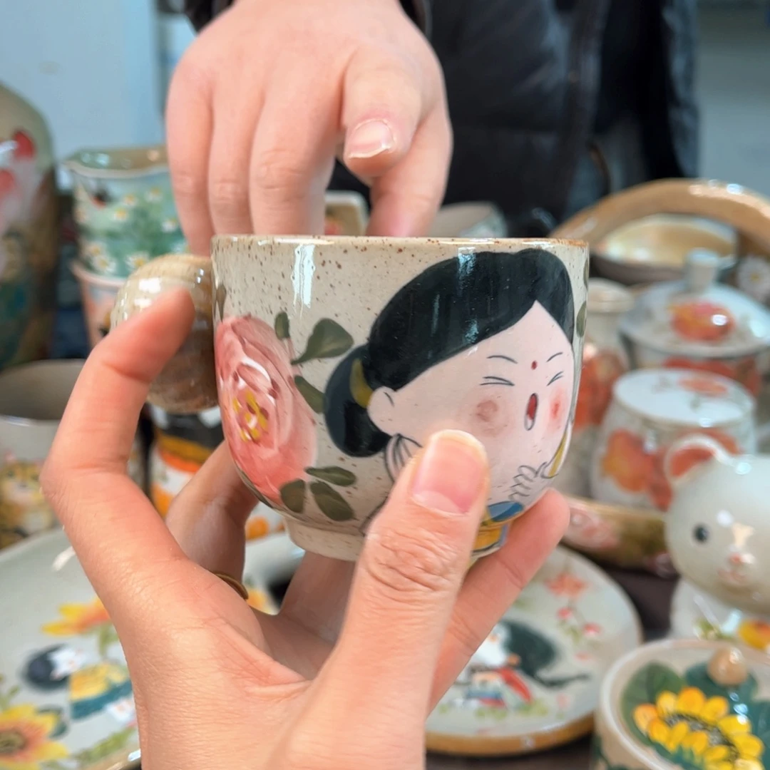 景德镇陶瓷手工杯