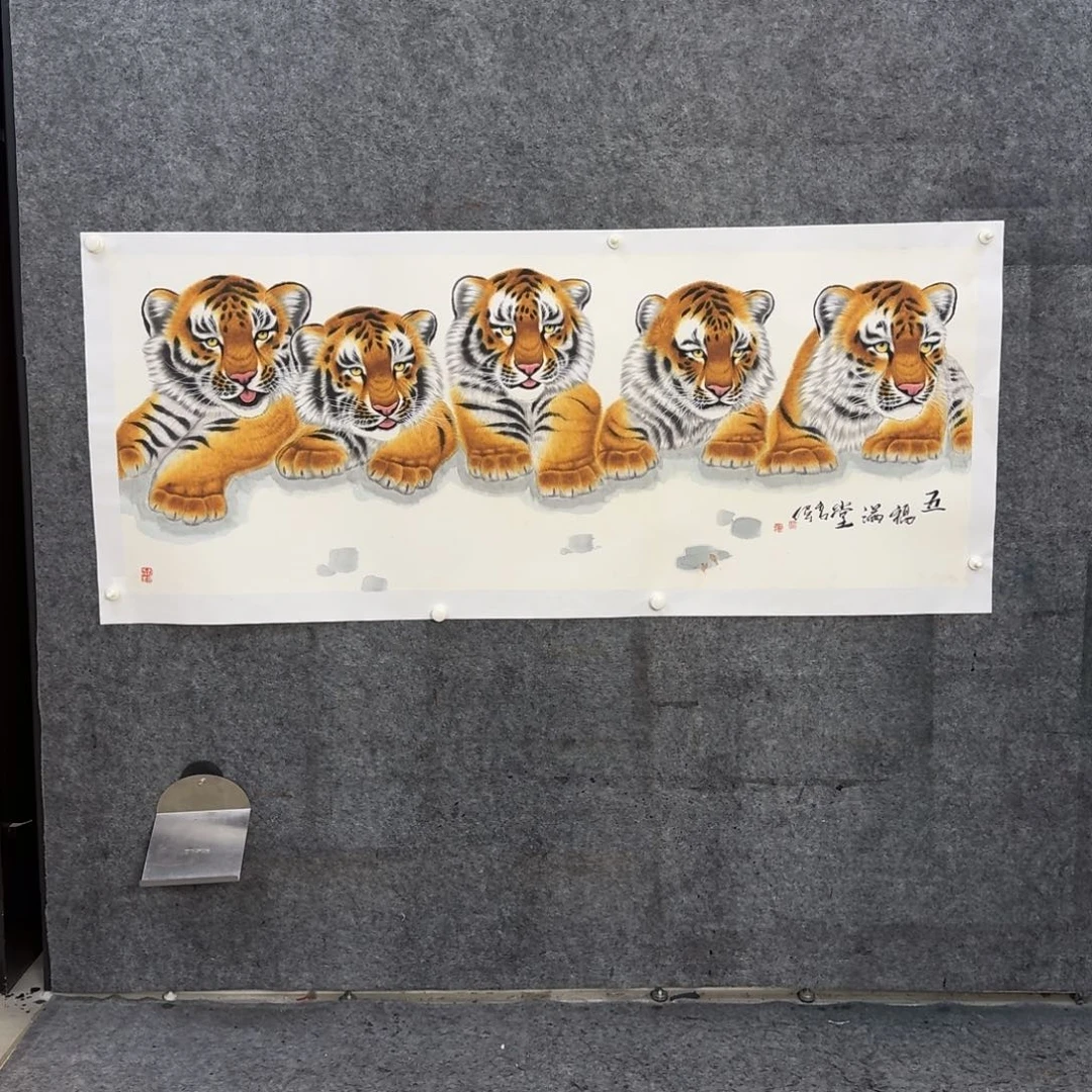 国画国画作品GW老师