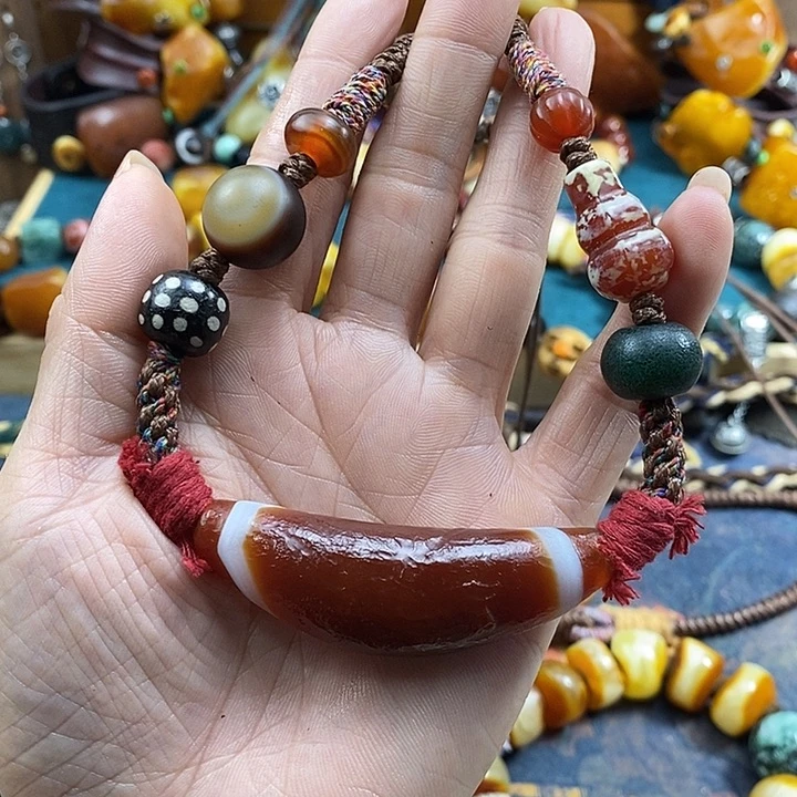 玛瑙/玉髓未镶嵌项链项链