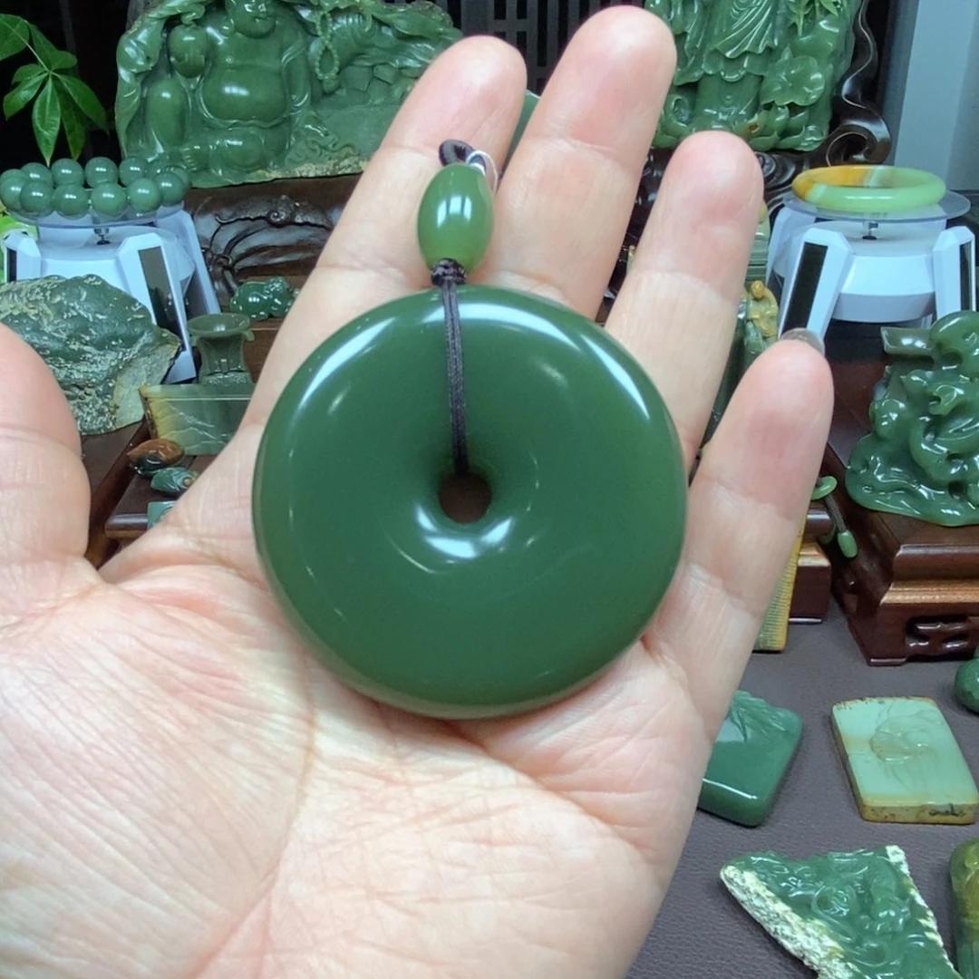 岫岩老玉（透闪石质玉）未镶嵌把件