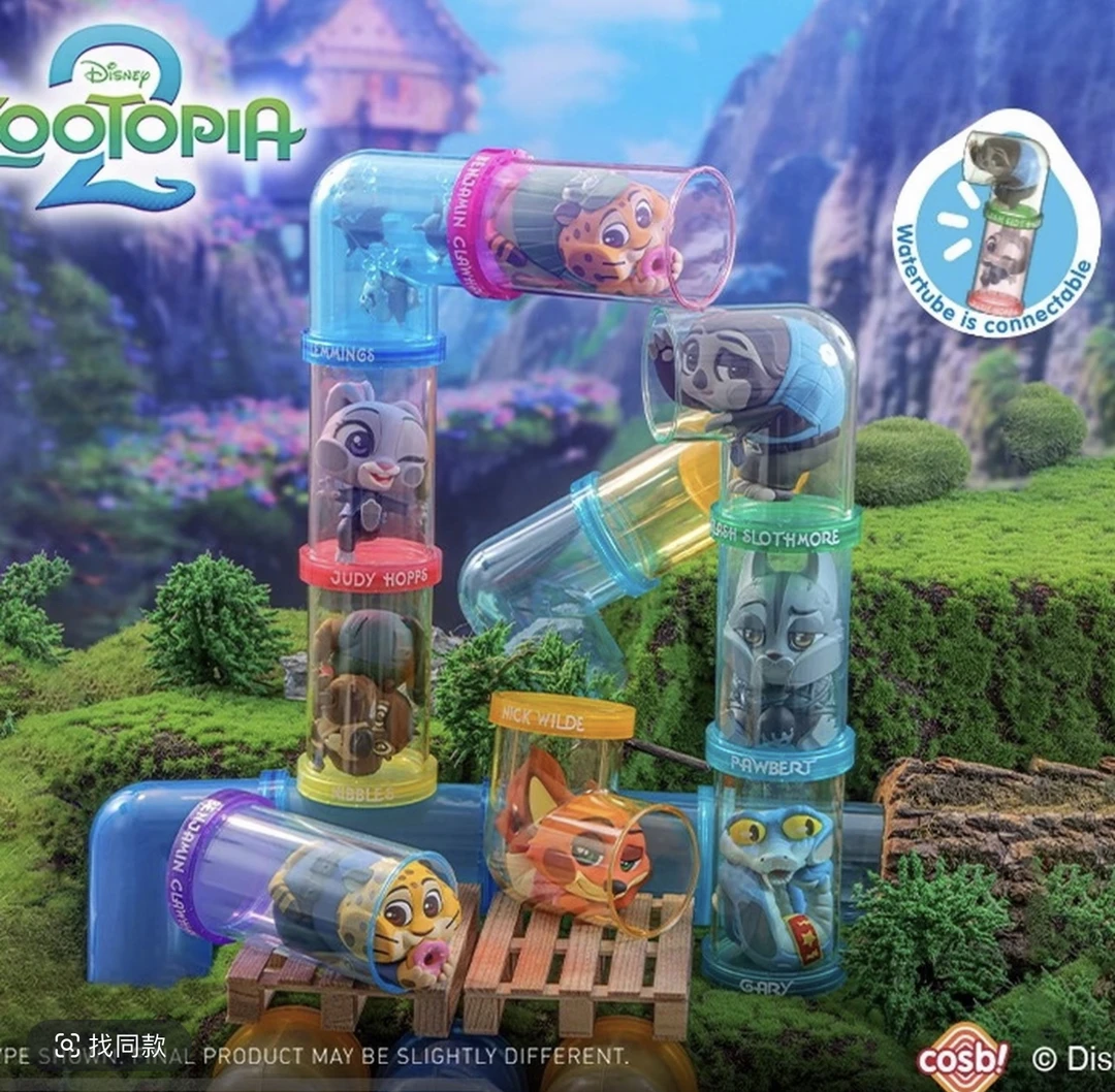 新品HotToys疯狂动物城2尼克朱迪闪电豹警官COSBI盲盒
