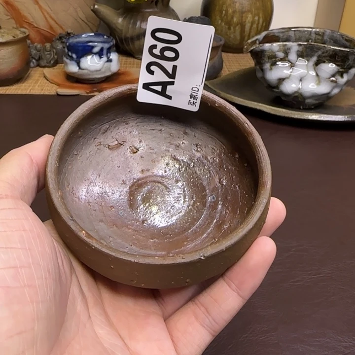 备前烧作品铃木黄弋，掉皮