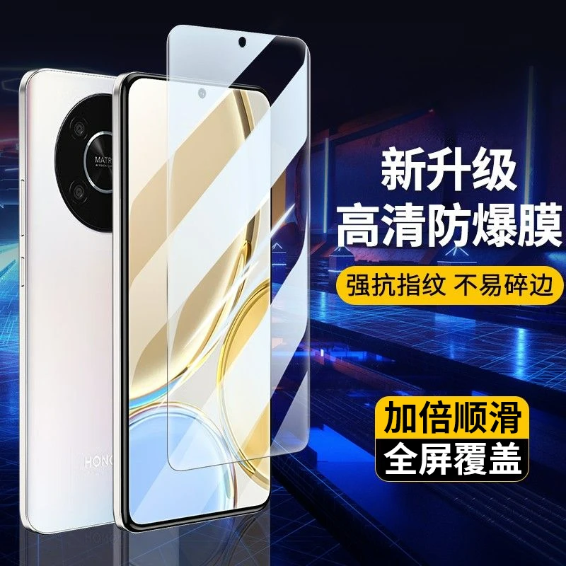 适用荣耀X30防偷窥钢化膜抗蓝光Honor防摔手机膜x30全屏高清原装