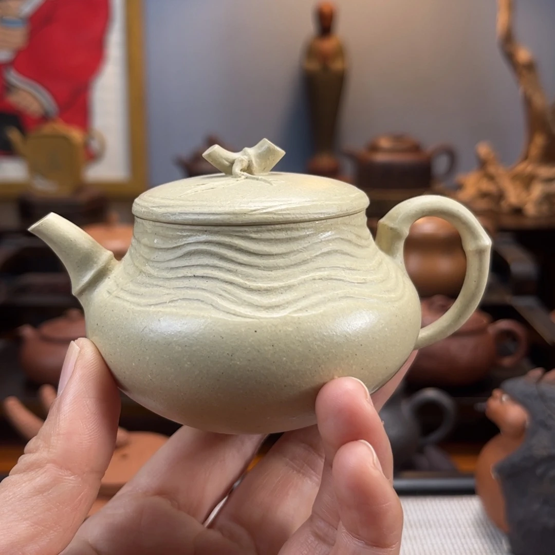 紫砂茶具半手工制作