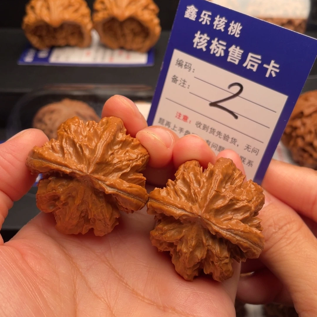把件文玩核桃霸王龙三棱41全品2号