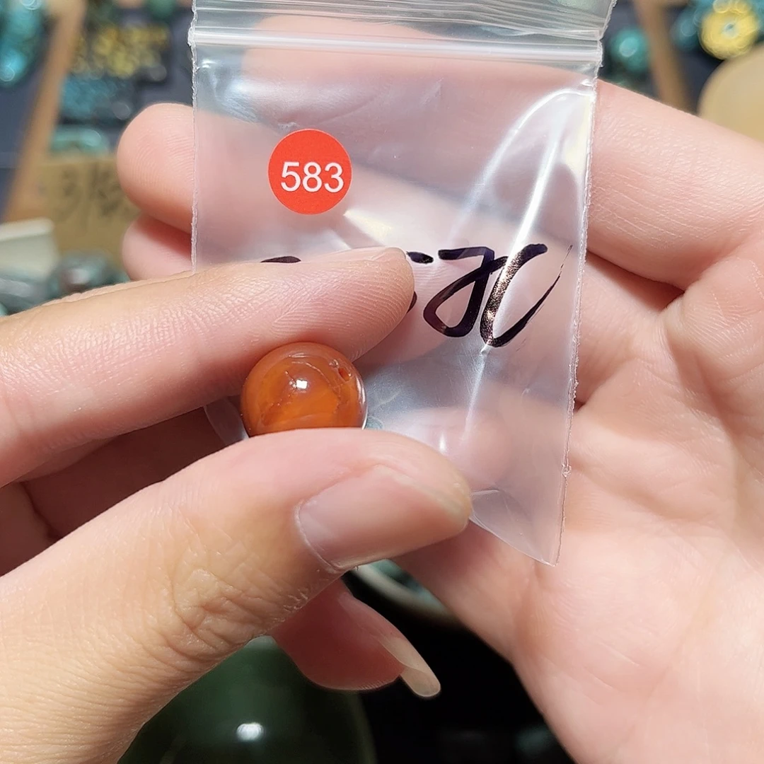 胖***参未镶嵌圆珠桶珠老型手串！！玛瑙/玉髓