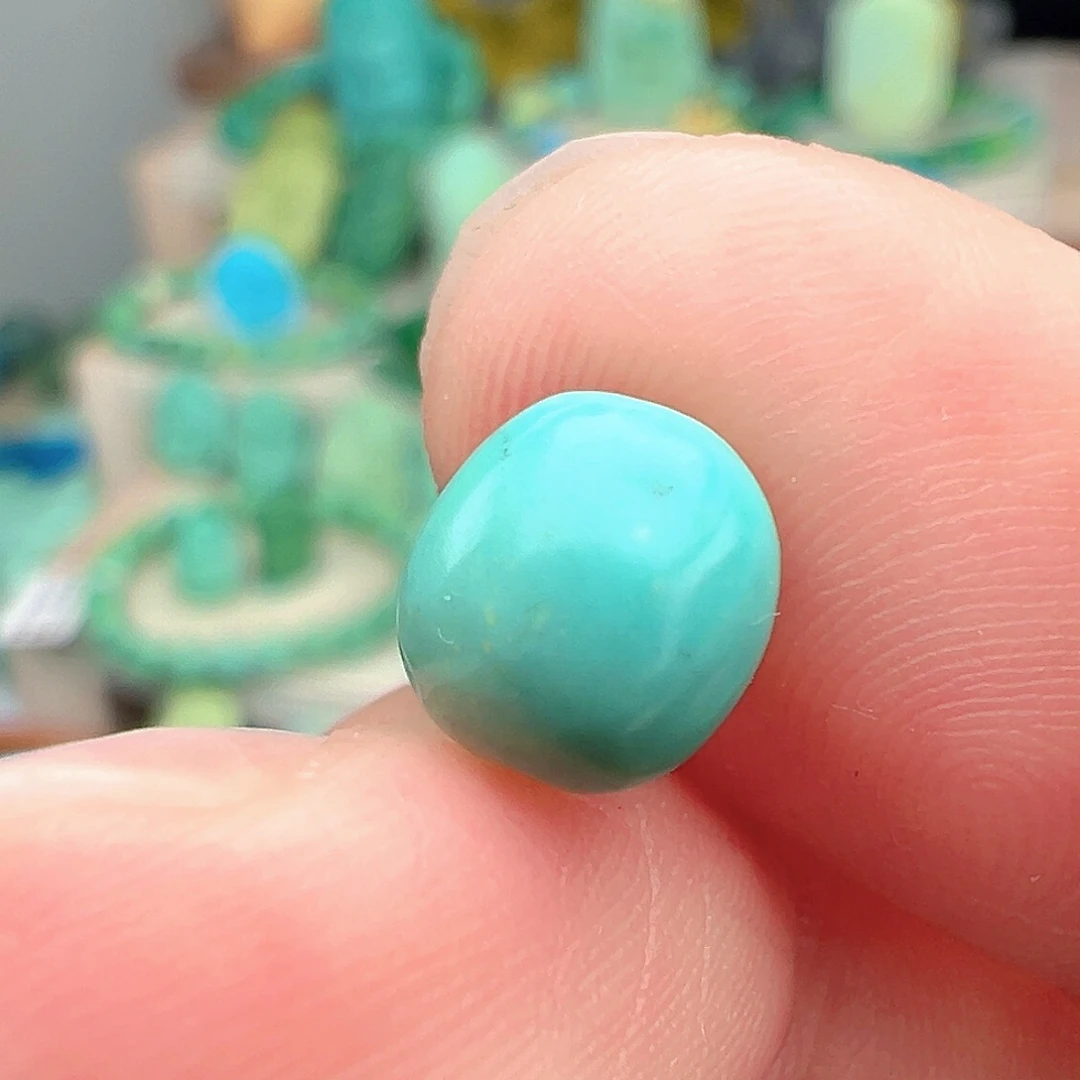 绿松石未镶嵌主播万珍