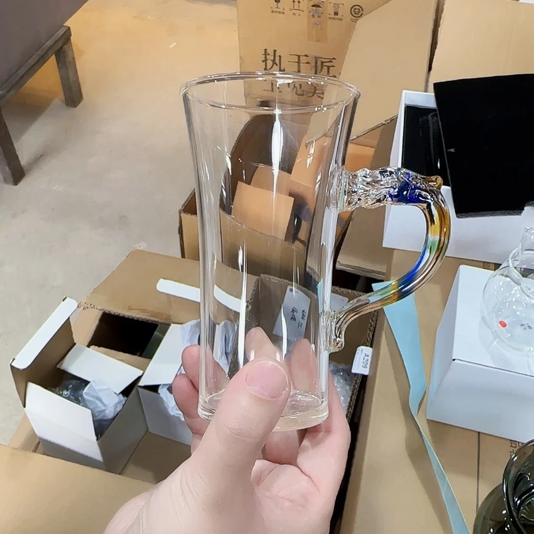 261号高硼硅玻璃绿茶杯