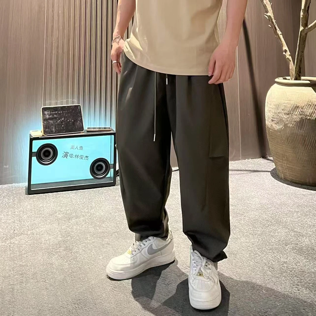 ZQ】春夏季男士美式休闲透气长裤百搭裤子6183