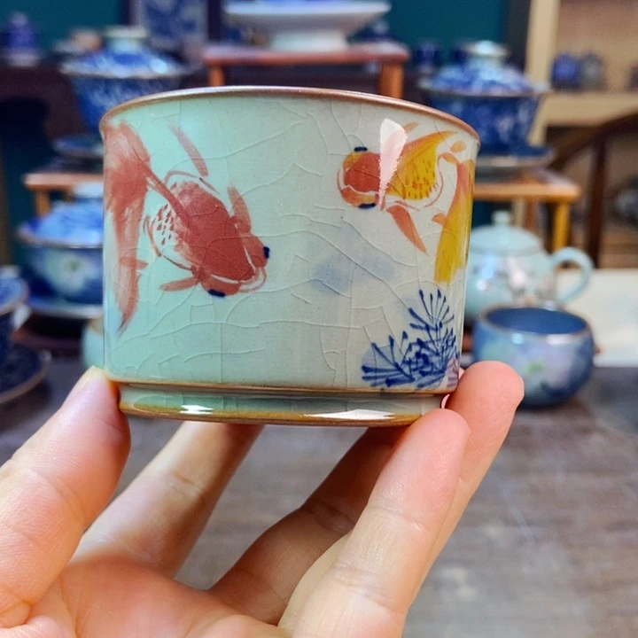 瓷片手工制作工艺精湛等特点