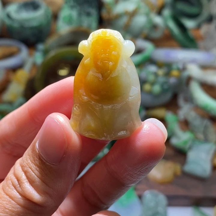 定制翡翠未镶嵌毛货