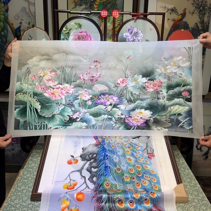 刺绣手工苏绣工艺制作技艺精湛