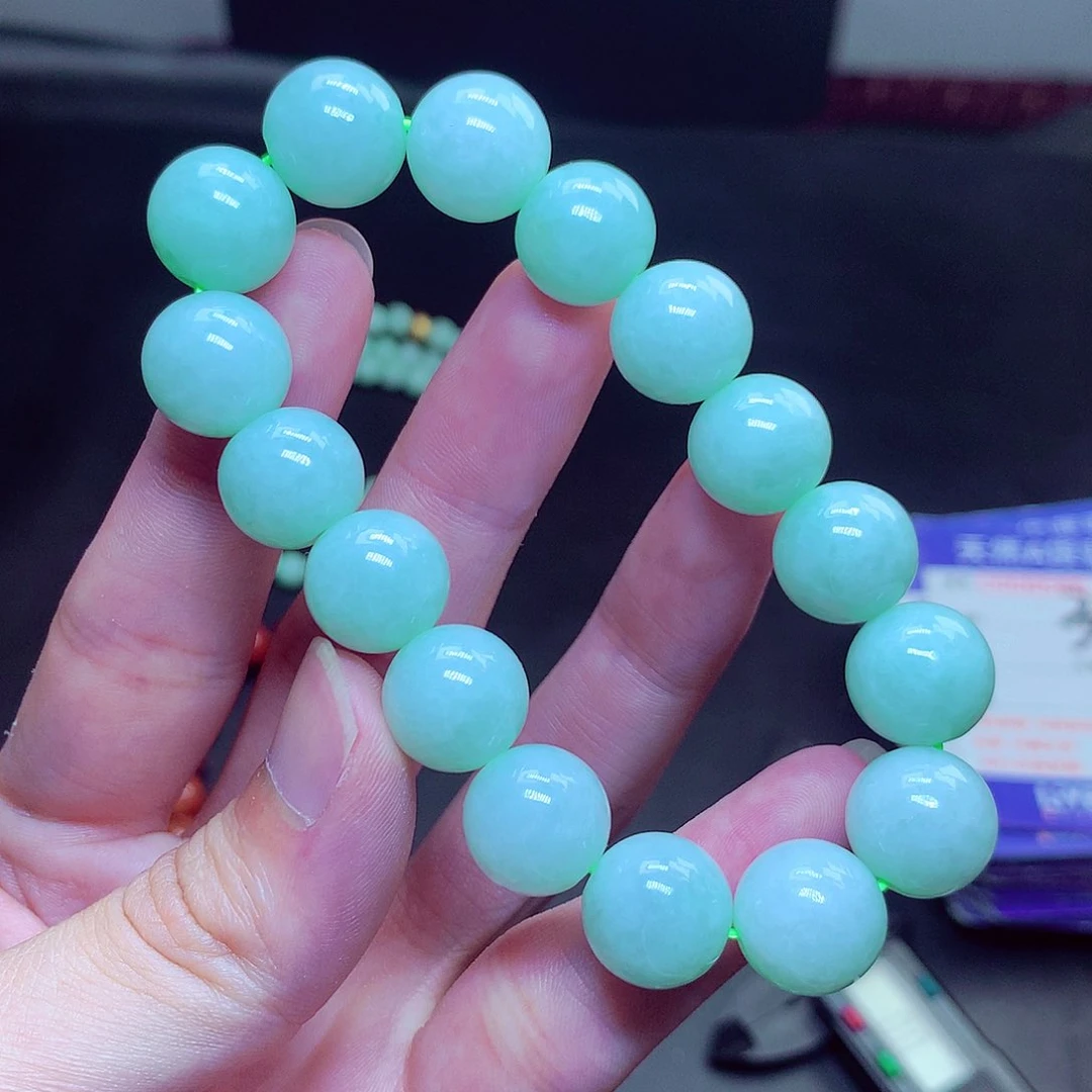 翡翠未镶嵌毛衣链