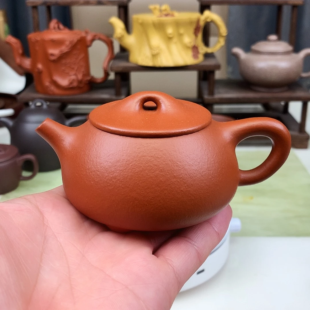 茶壶紫砂618福利款朱泥150毫升