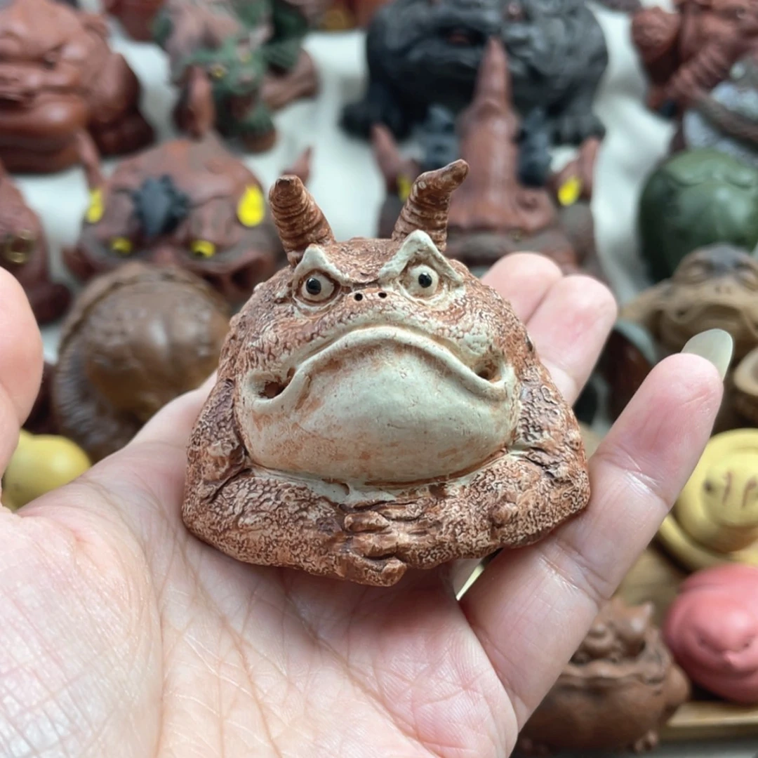【闪购商品】紫砂茶宠紫砂金蟾