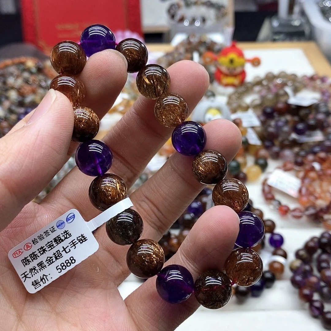 水晶手链未镶嵌天然