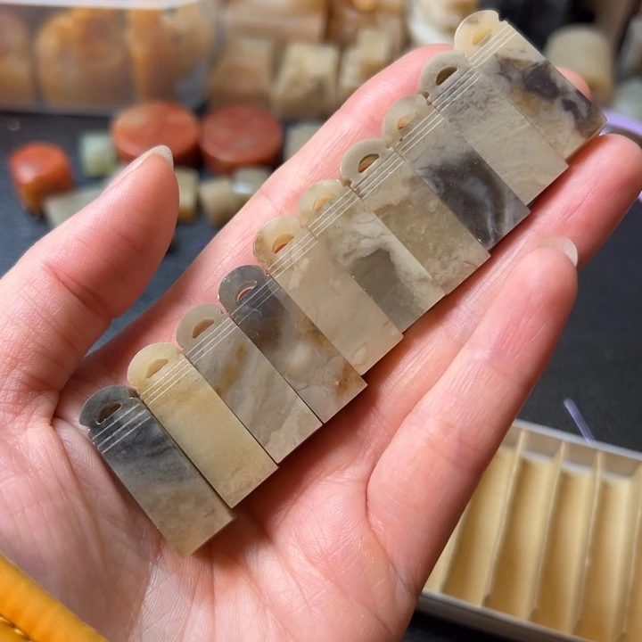 伊犁石印石10个1.0*1.0*3.0