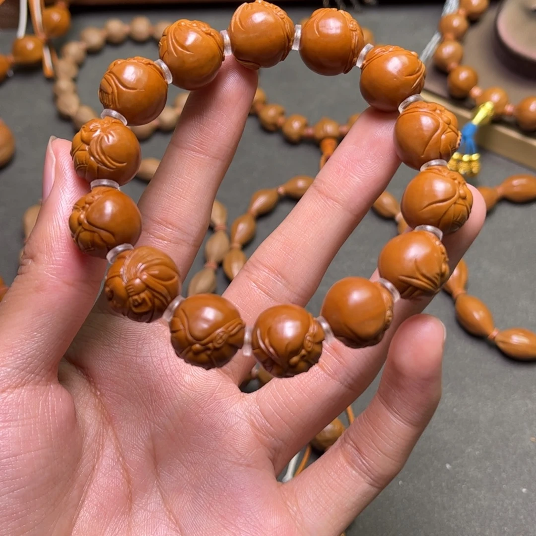 手串/手链橄榄核1.6光背财神