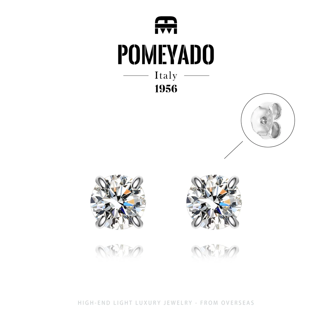 925银【星光永恒】Pomeyado设计感轻奢精致耳钉F4339