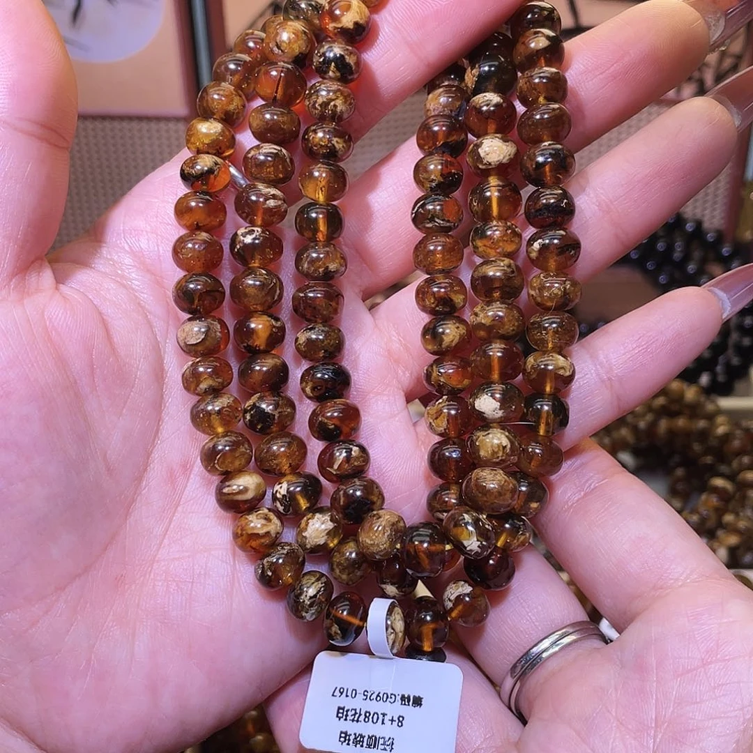 琥珀未镶嵌手链抚顺琥珀8