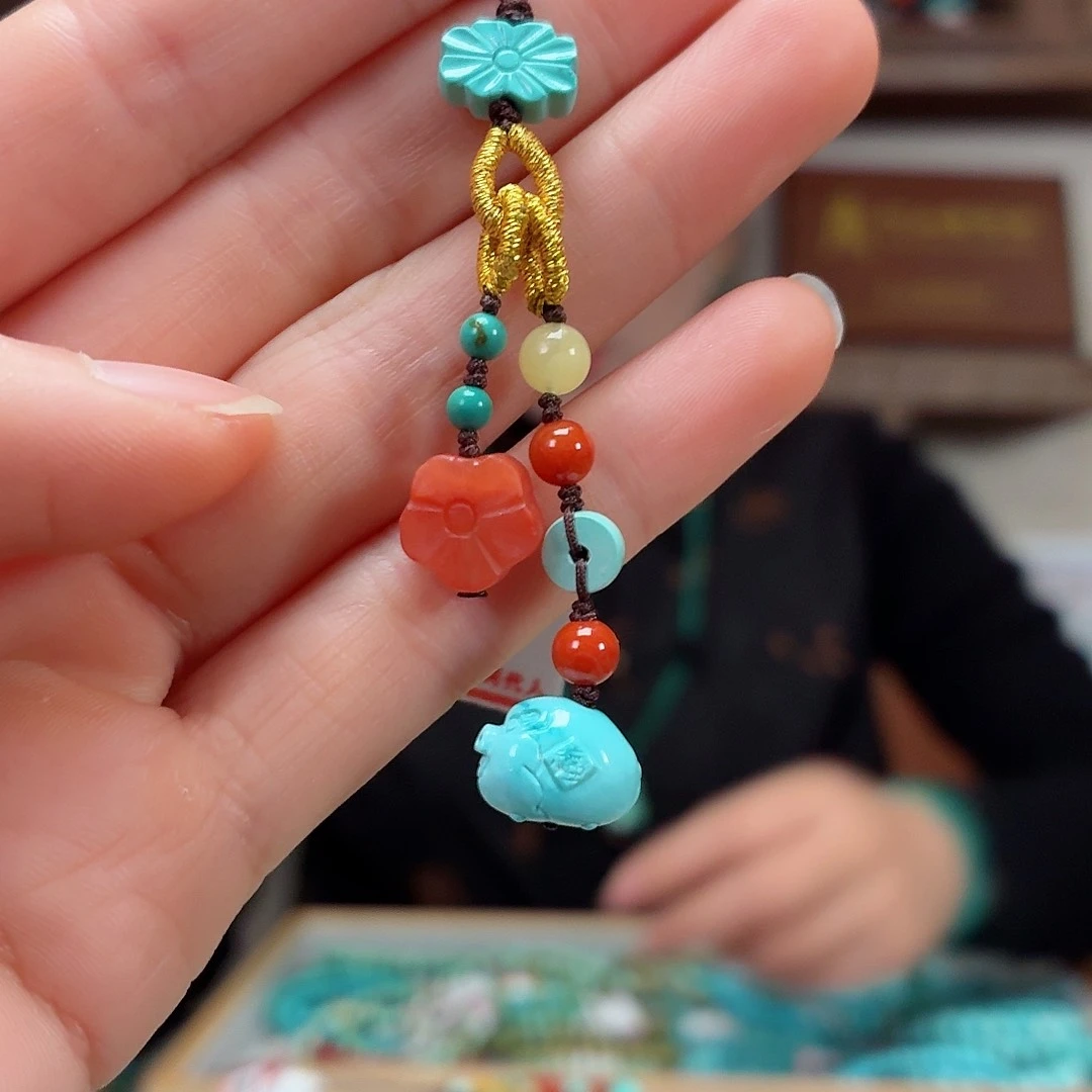 未镶嵌绿松石珠宝奇石