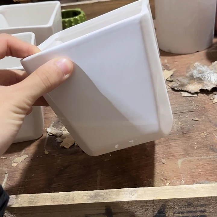 有孔！福利价陶瓷花盆性价比王炸！