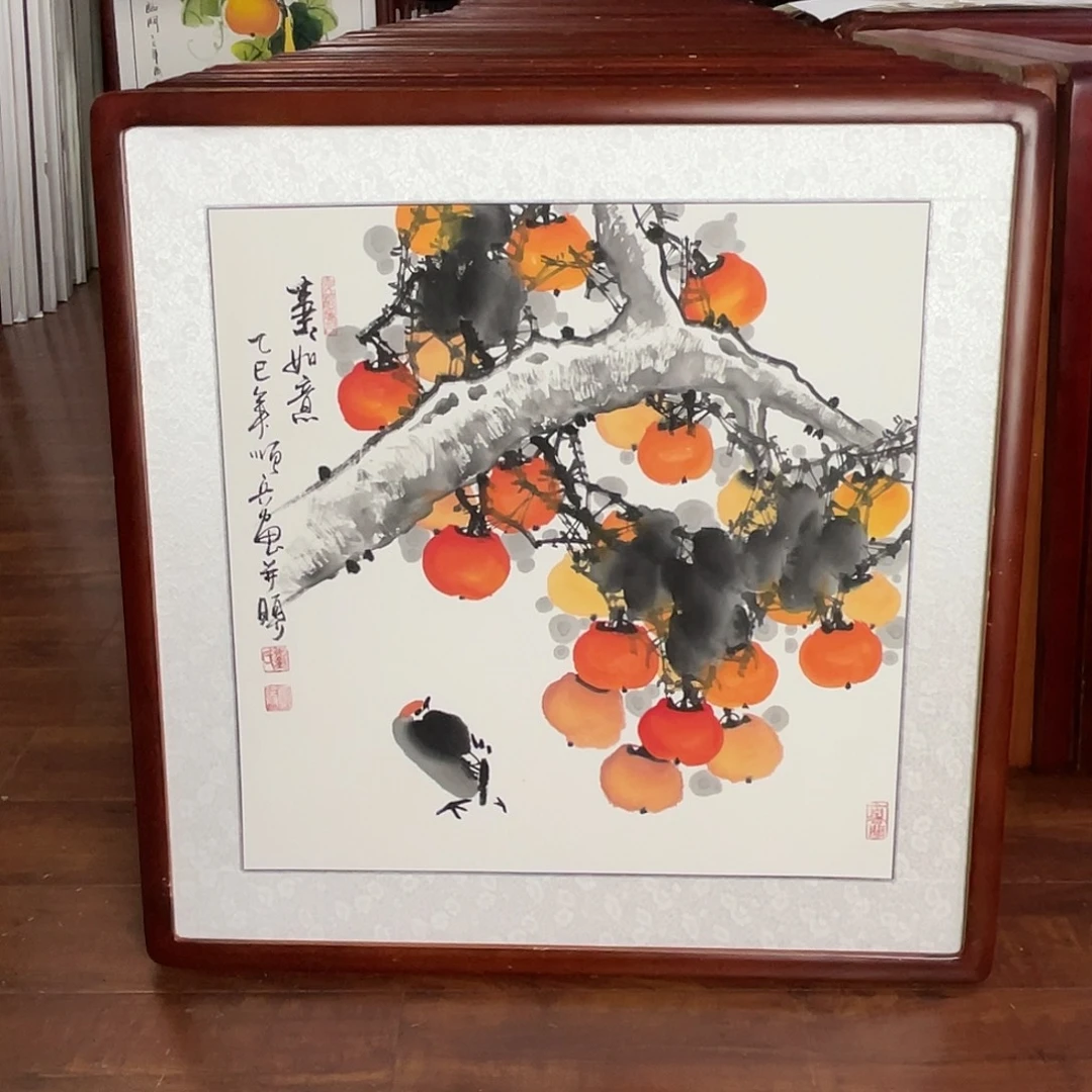 国画带框尺寸63*63厘米