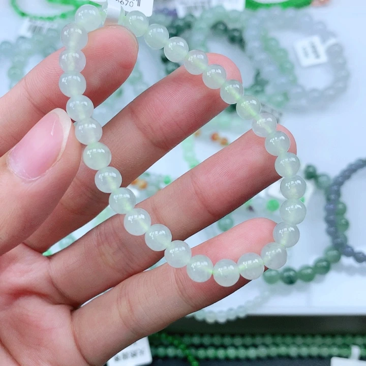 未镶嵌手链翡翠翡翠