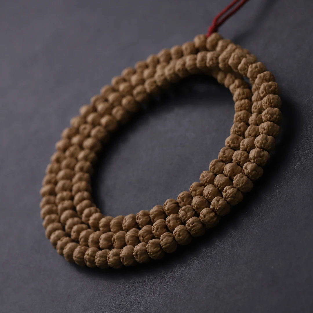 S7290【原桩五爪金龙】精配款头货飞碟矮桩佛手小金刚108文玩长串