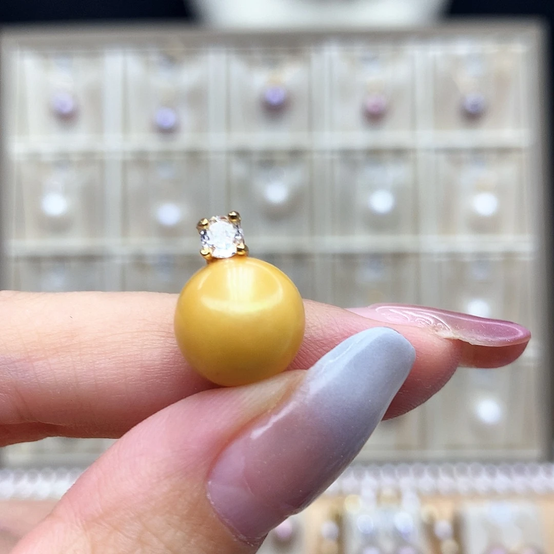 颈饰合金淡水珍珠