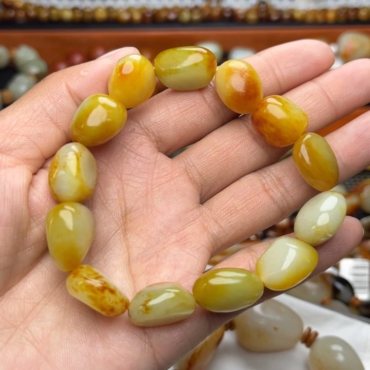 和田玉颈饰未镶嵌龑*飛