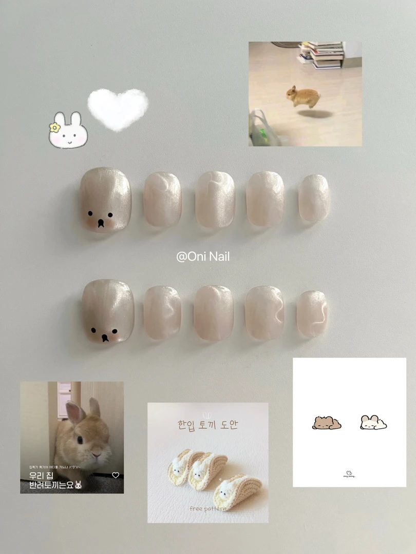 【猫眼小兔】Oni Nail手工穿戴甲